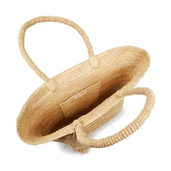NWT Mar Y Sol
Juliana Raffia Open Tote Elegant Natural Straw Tote Bag - Picture 8 of 8